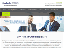 Tablet Screenshot of cpagrandrapids.com